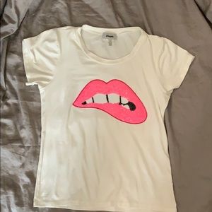 Sequin graphic t-shirt